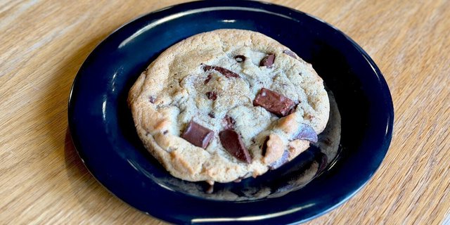Fresh Baked Chocolate Chip Cookie