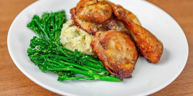 Oven Roasted Half Chicken