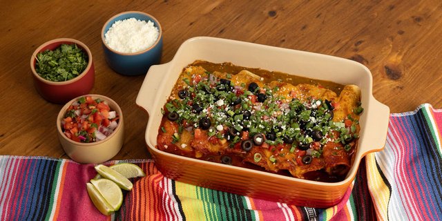 Meat Enchiladas