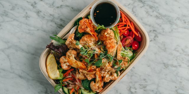 Roasted Cauliflower Salad