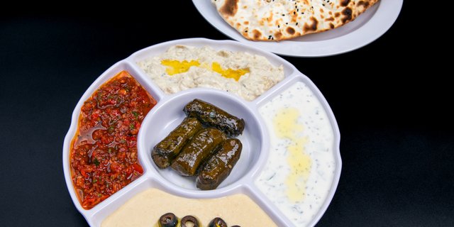 Mixed Mediterranean Appetizer Platter
