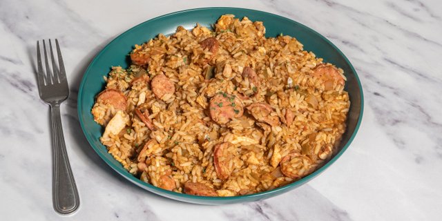 Clementine's Favorite Jambalaya Tray