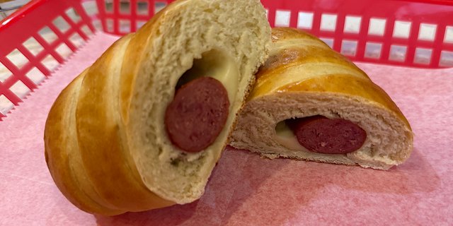 Smoked Sausage w/ Cheese Kolache