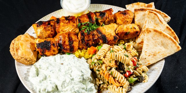 Chicken Kabob Platter