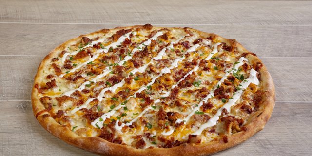 Chicken Bacon Ranch Pizza