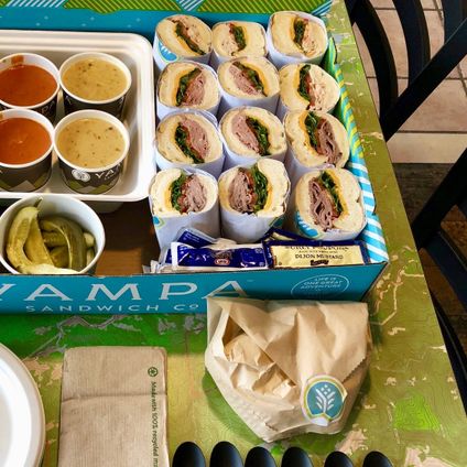 Classic Sandwich & Soup Combo Tray