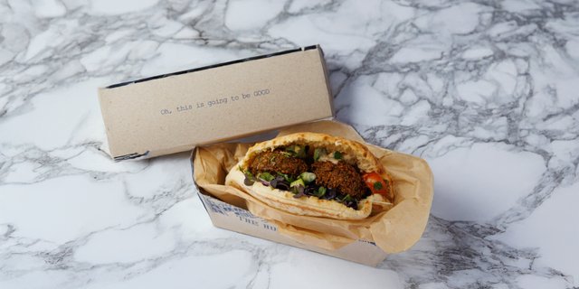 Fantastic Falafel Pita Sandwich