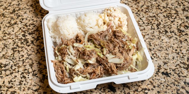 Kalua & Lau Lau Combo Plate