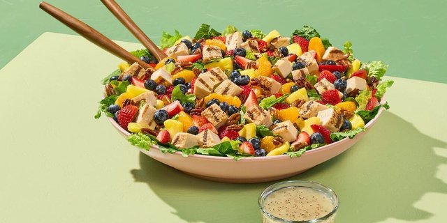 Strawberry Poppyseed Chicken Salad