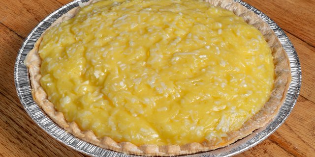 Whole Coconut Cream Pie