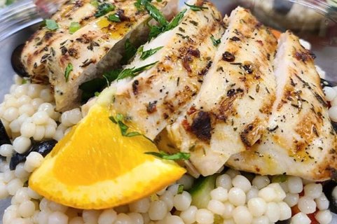 Israeli Couscous Bowl