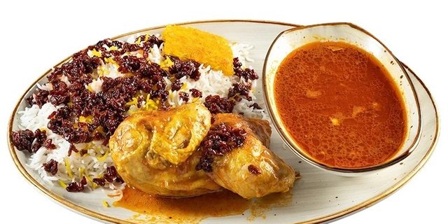 Zereshk Polo & Chicken