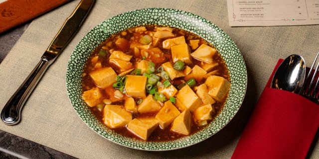 Scallion Braised Tofu