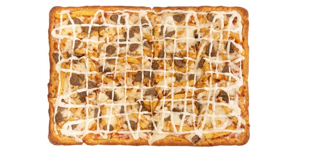 Cheeseburger Sicilian Pizza (Square)