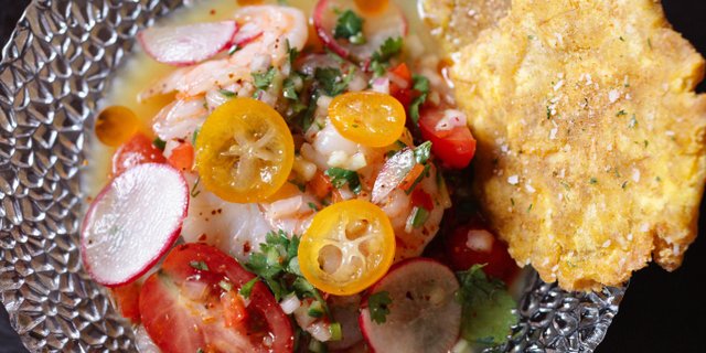 Caribbean Shrimp Ceviche