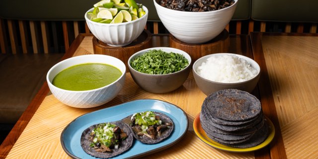 Seasonal Mushroom Taco Bar