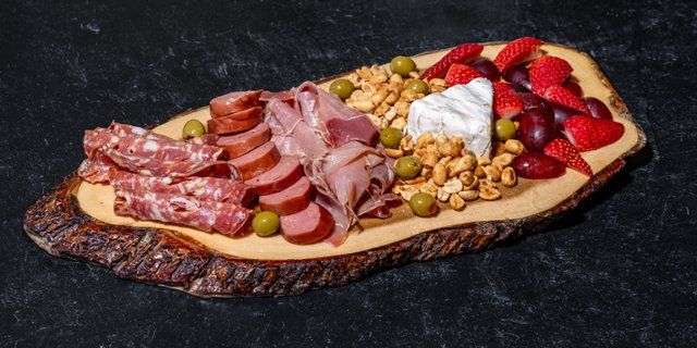 Sweet & Savory Meat & Cheese Board