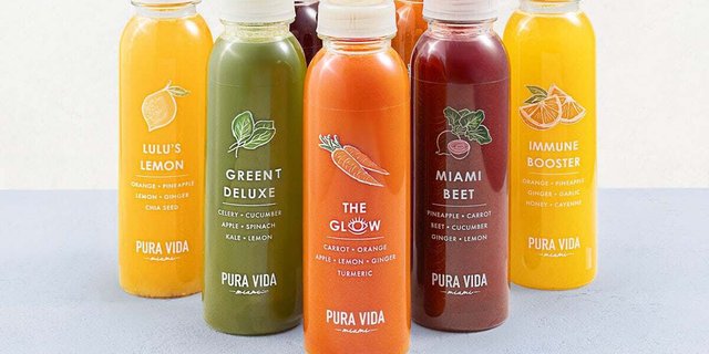 Cold Pressed Juice Assortment
