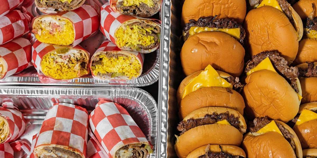 Burger Press & Shawarma Cart
