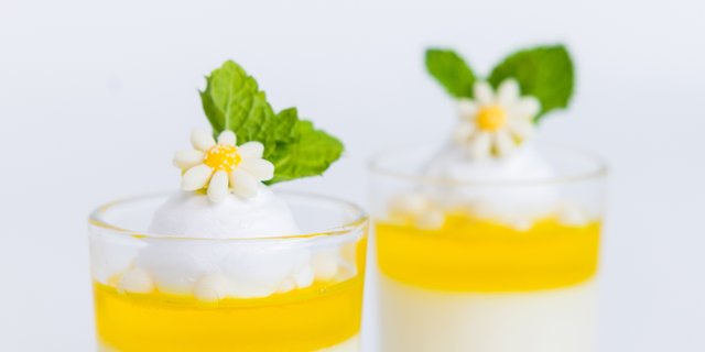 Limencello Panna Cotta Dessert Shot