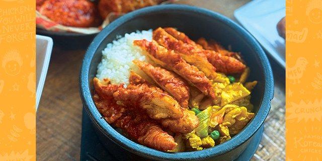 Spicy Chicken Curry Rice
