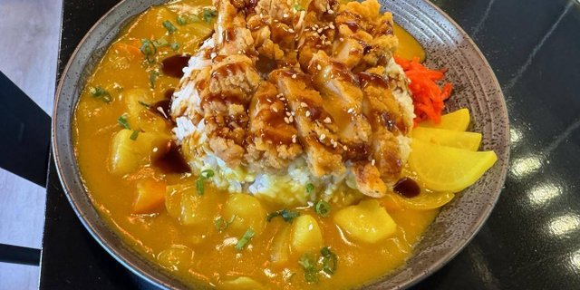 Japanese Curry w/ Chicken Donburi