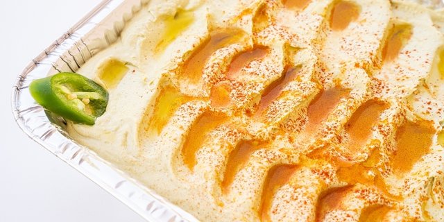 Half Tray - Jalapeno Hummus
