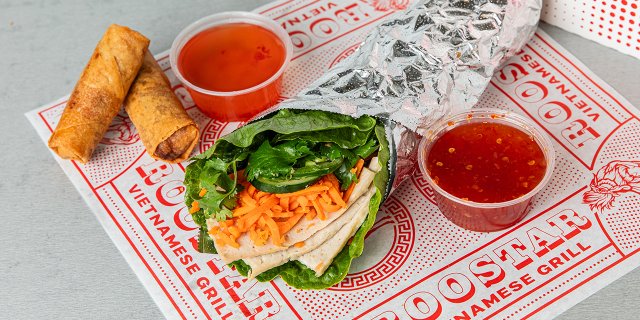 Viet Ham Lettuce Wrap Boxed Lunch