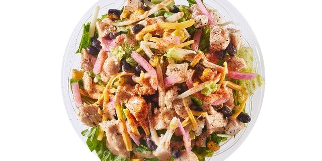 BBQ Ranch Salad & Chips
