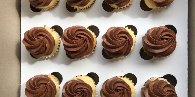 One Dozen Mini Cupcakes