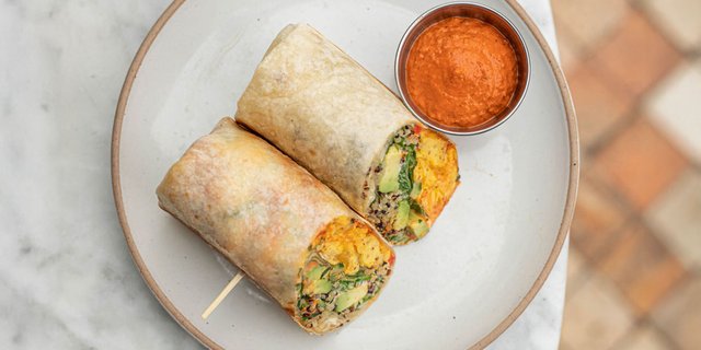 Quinoa Breakfast Burrito