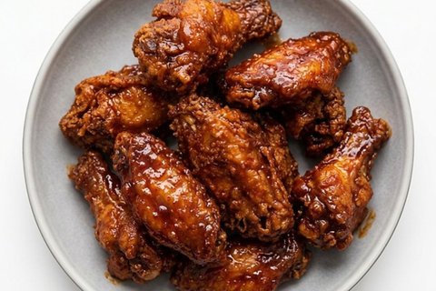 Sweet & Spicy Rice Wings