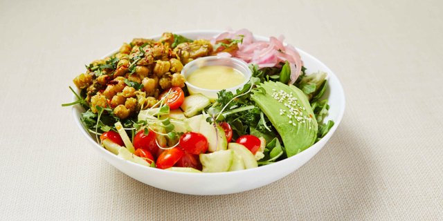 Mediterranean Chickpeas Salad
