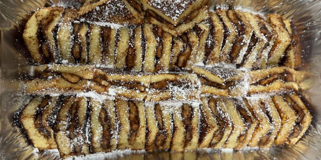 Nutella Stuffed French Toast Tray