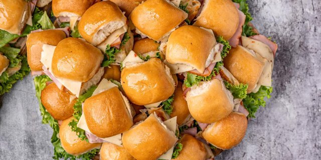 36 Turkey & Cheese Sliders