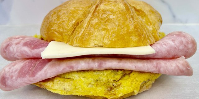 Ham, Egg & Cheese Croissant