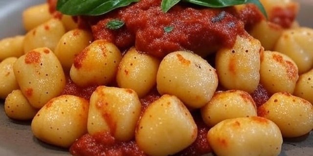 Vegan Potato Gnocchi w/ Marinara