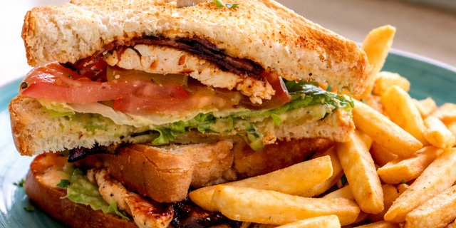 Avocado Club Sandwich