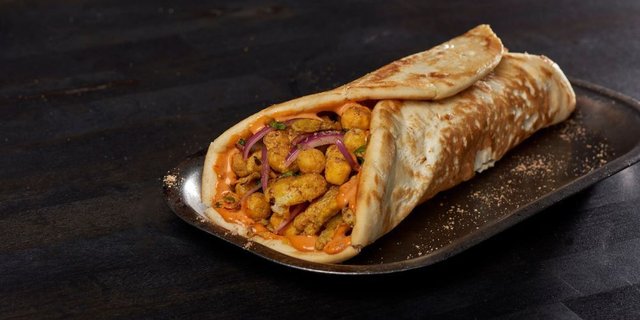 Crispy Veggie Wrap