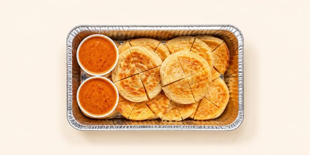 Roti & Curry Tray