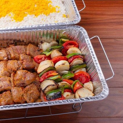 Lamb Shish Kabob Tray