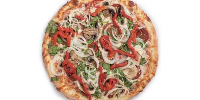 Vegetarian Cauliflower Crust Pizza