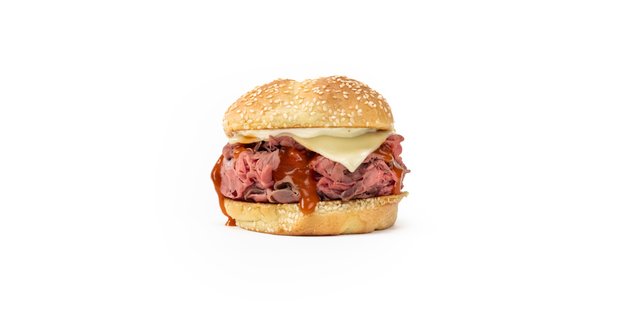 Kelly's Original Three Way Roast Beef Sandwich