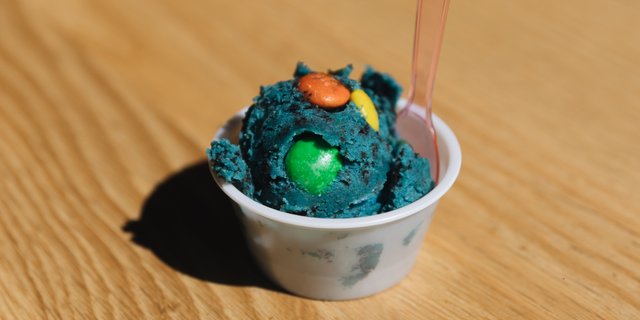 Cookie Monster Cookie Dough Cup