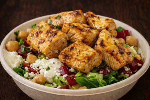 Chicken Kabob Rice Bowl