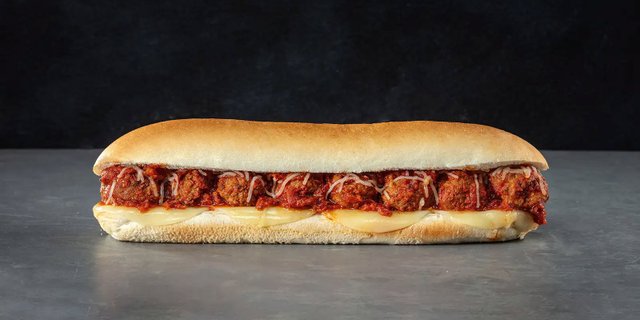 Meatball Marinara Sub Sandwich