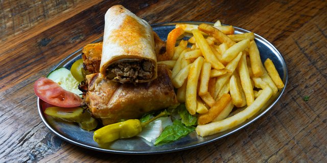 Musakhan Wrap