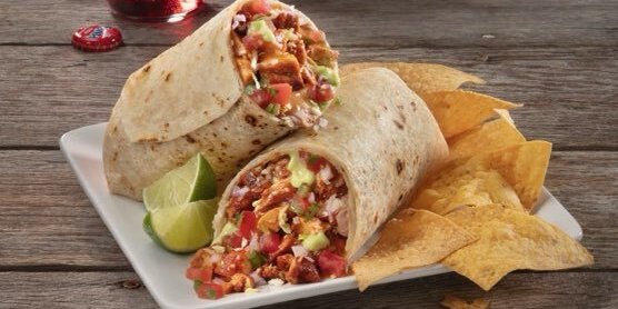 Chicken Burrito Box Lunch