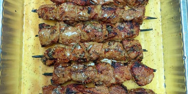 Souvlaki Beef Skewers