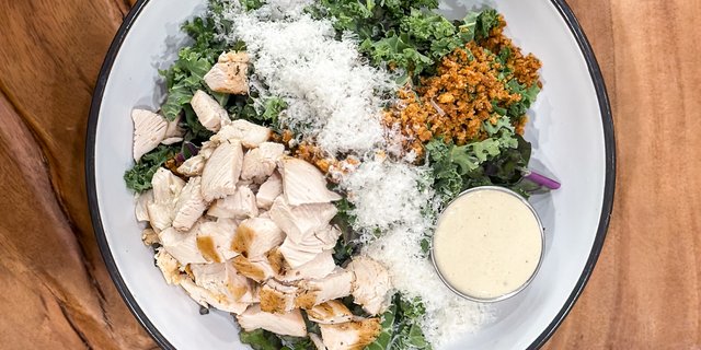 Kale Caesar Salad